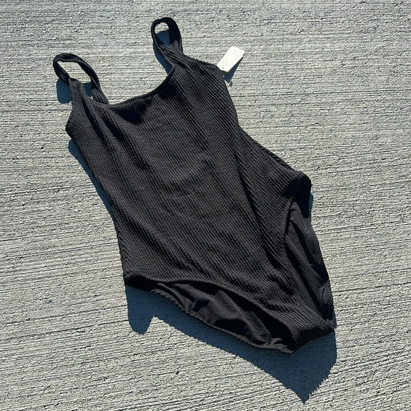 Aerie Crinkle Scoop Full Coverage One Piece Swimsuit
 NWT - Picture 4 of 11